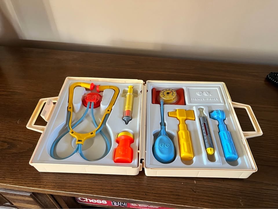 Vintage Fisher Price Doctor Kit - photo 2
