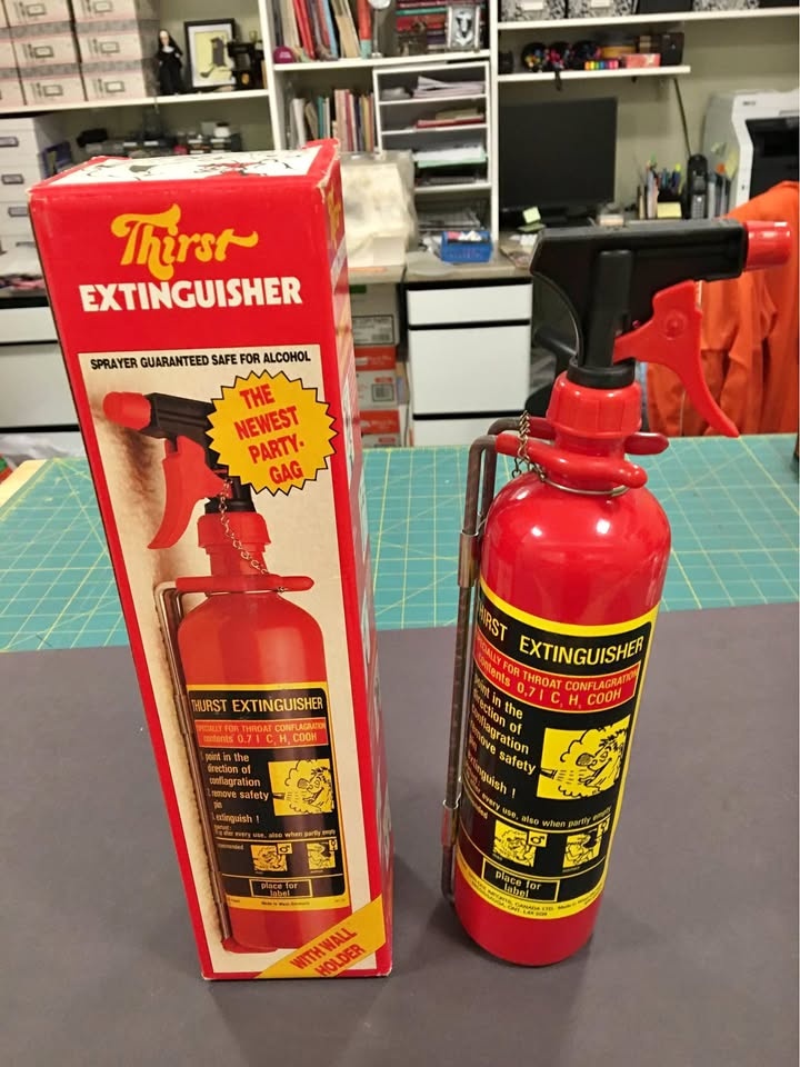 Fun Bar Accessory - 1950s Thirst Extinguisher