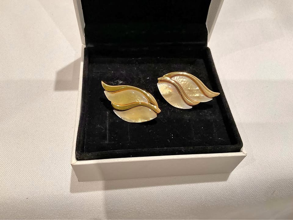 Ladies Earrings Vintage BUTLER Clip On