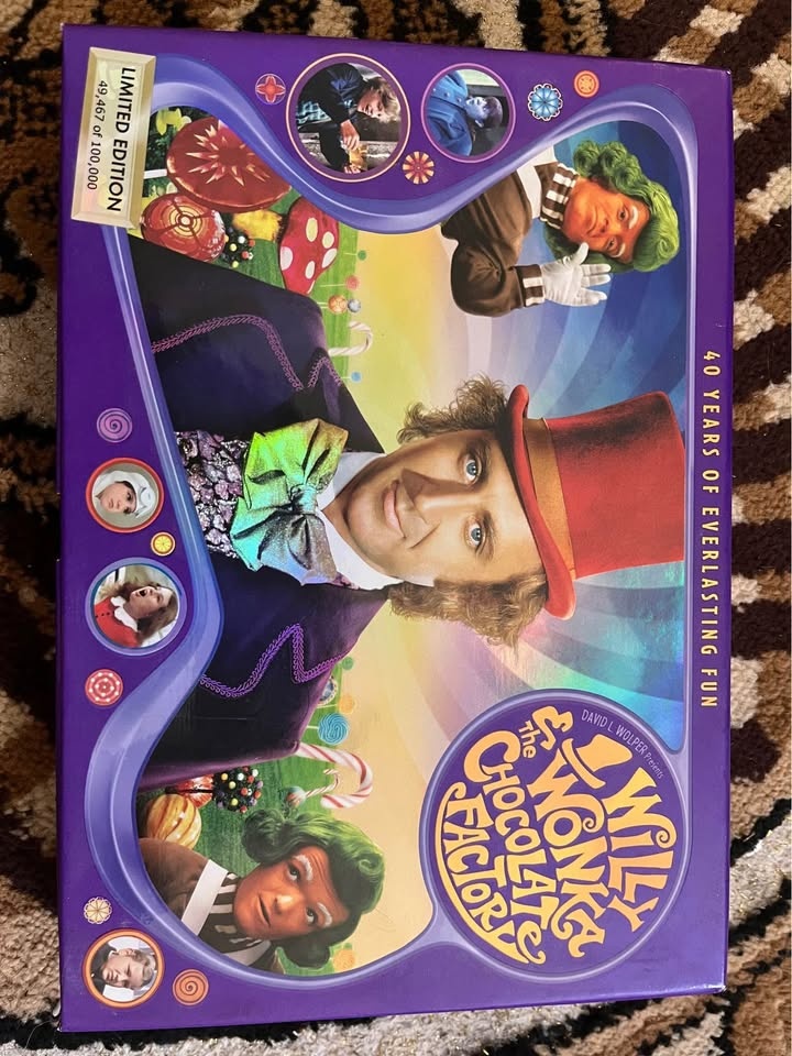 Willy Wonka 40th Anniversary Blu-ray/DVD Collector's Edition