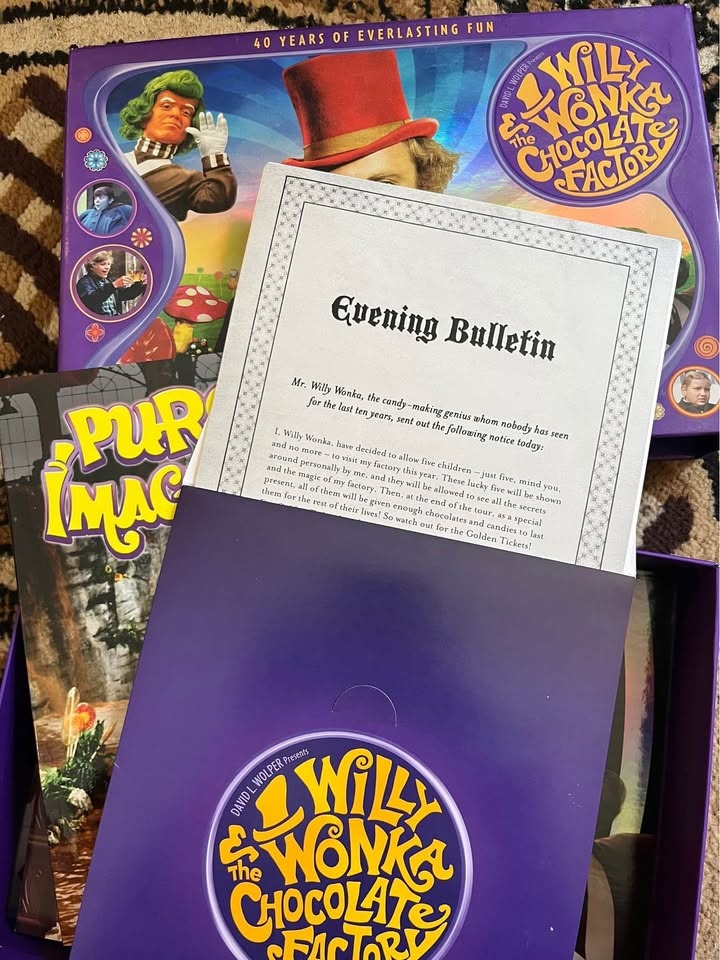 Willy Wonka 40th Anniversary Blu-ray/DVD Collector's Edition - photo 5