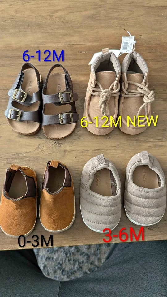 Baby shoes lot | 0 - 12 Months 🏆