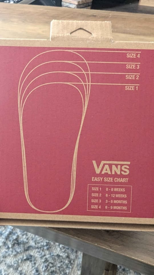 Baby Vans Slip-On - Size 4 - 10.5cms 🏆 - photo 4