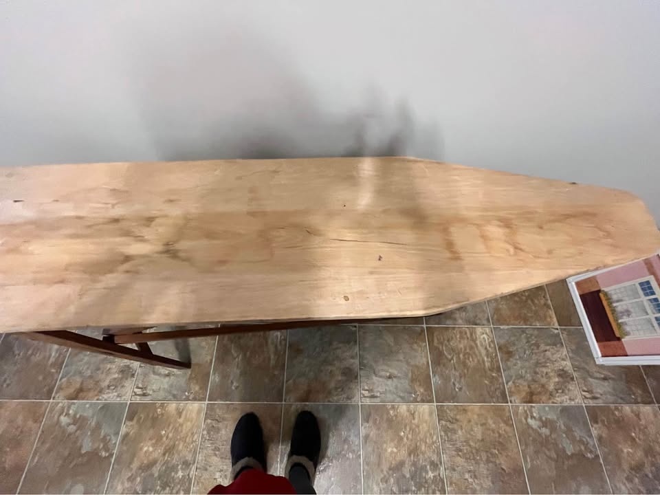 Vintage Wooden Ironing Board - photo 2