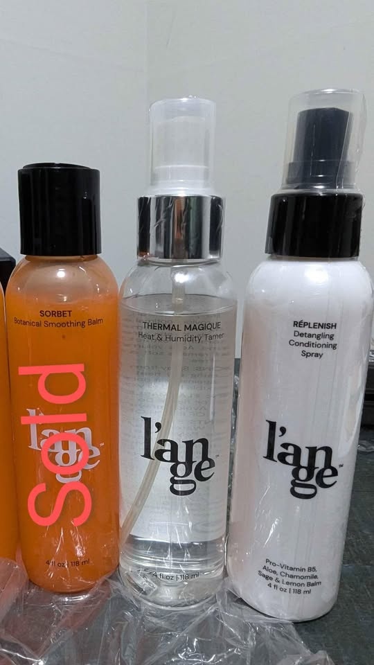 Lànge Hair Sprays - 3 bottles  🏆 - photo 2