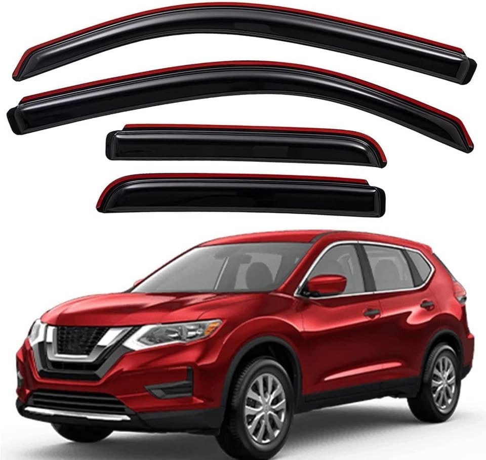 Nissan Rogue Vent Visor Rain Deflectors In Channel 2021-2025 - photo 2