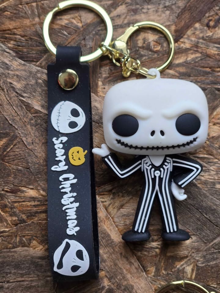 New 3D Character Nightmare Before Christmas Keychains - photo 2