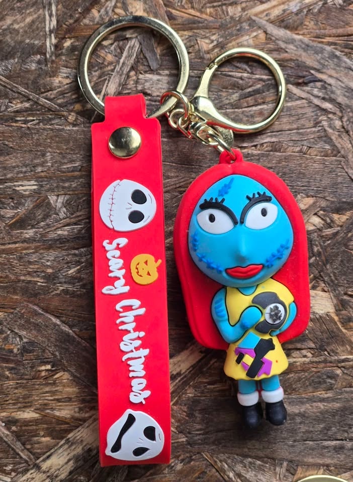 New 3D Character Nightmare Before Christmas Keychains - photo 3