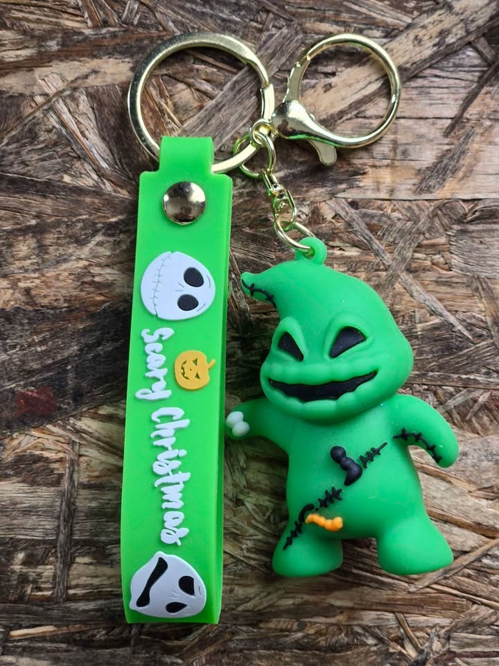 New 3D Character Nightmare Before Christmas Keychains - photo 5