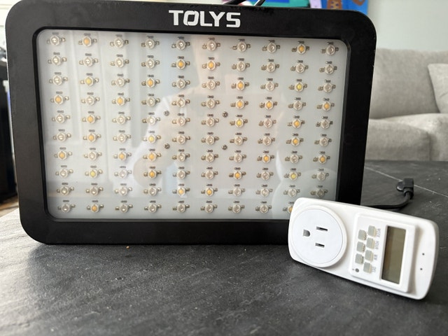 TOLYS 1000W Dual-Chip LED Grow Light - Full Spectrum