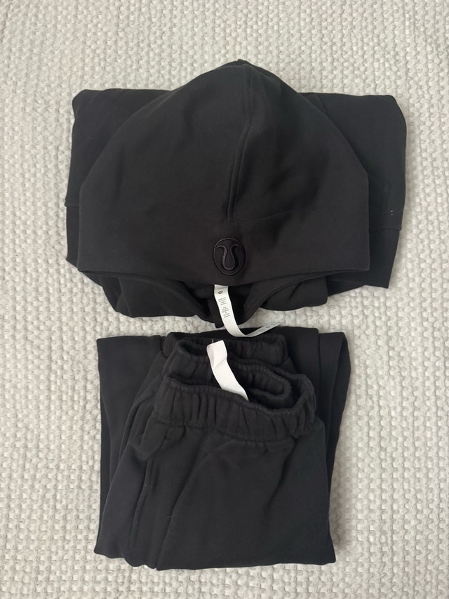 Lululemon Oversized Scuba Matching Set - Black - XS/S - photo 2