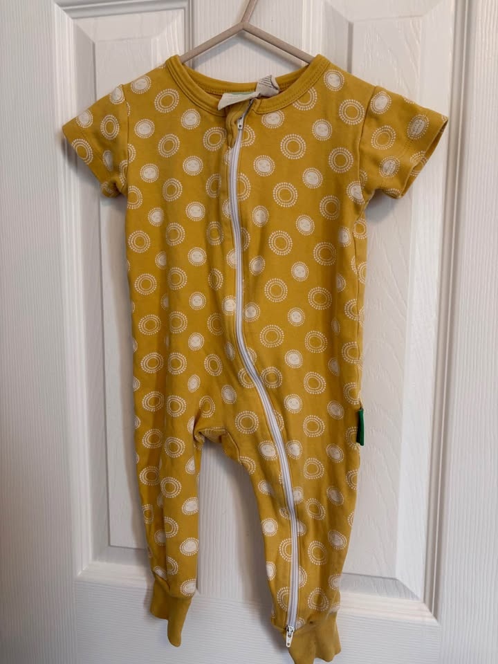 Parade Organics 6-12M Baby Short Sleeve Onesie - photo 2