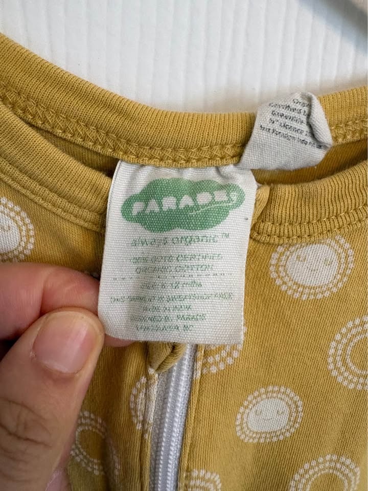 Parade Organics 6-12M Baby Short Sleeve Onesie - photo 4