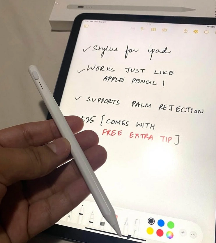 Pencil for iPad *NEW* Stylus pen for iPads 2018 and newer - photo 2