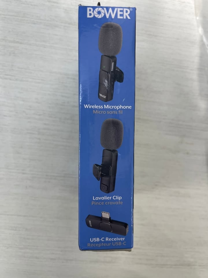 Bower Wireless Lavalier Microphone - Brand New - photo 3
