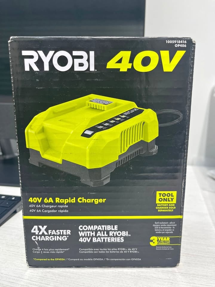 40V Lithium-Ion Rapid Charger