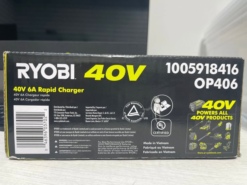 40V Lithium-Ion Rapid Charger - photo 3