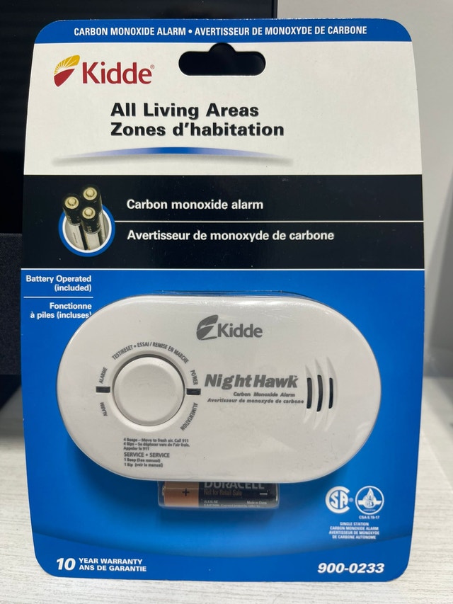 Kidde Nighthawk Battery-Operated Carbon Monoxide Alarm