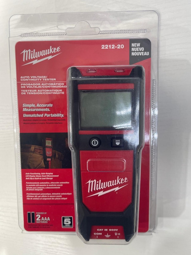 Milwaukee Tool Auto Voltage/Continuity Tester 2212-20