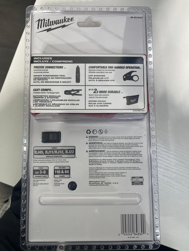 Milwaukee Tool Twisted Pair Install Kit 48-22-8101 - photo 2