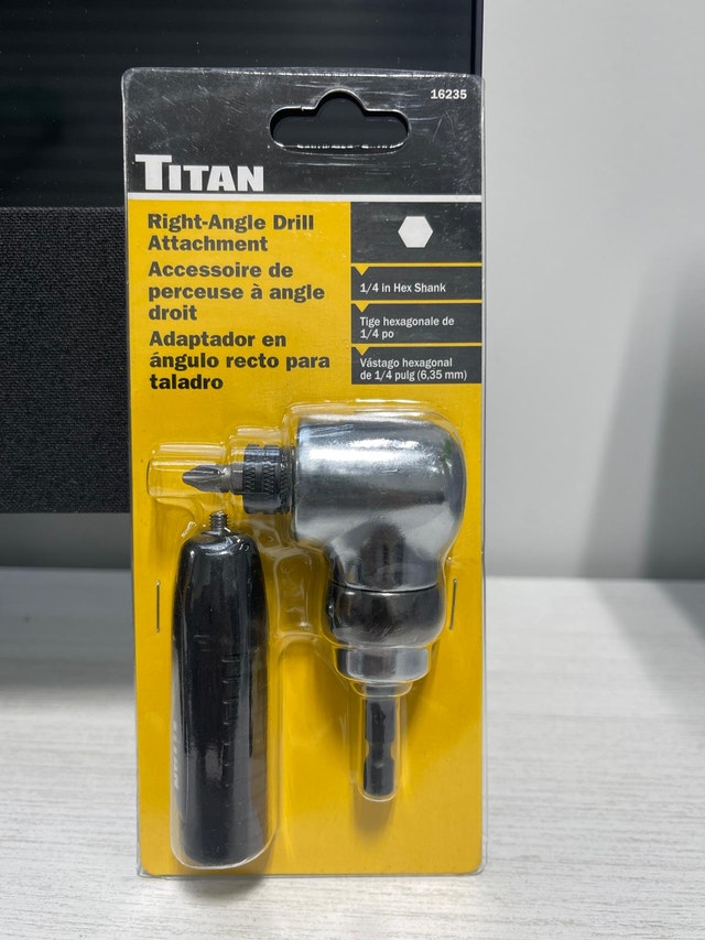 Titan 16235 Right-Angle Drill Attachment