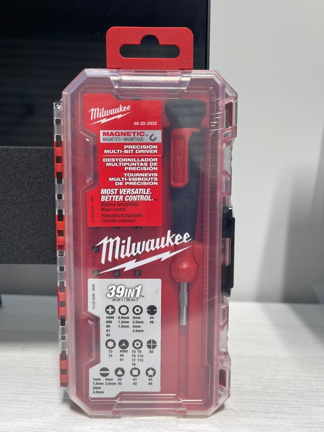 Milwaukee 39-in-1 Precision Multi-Bit Screwdriver