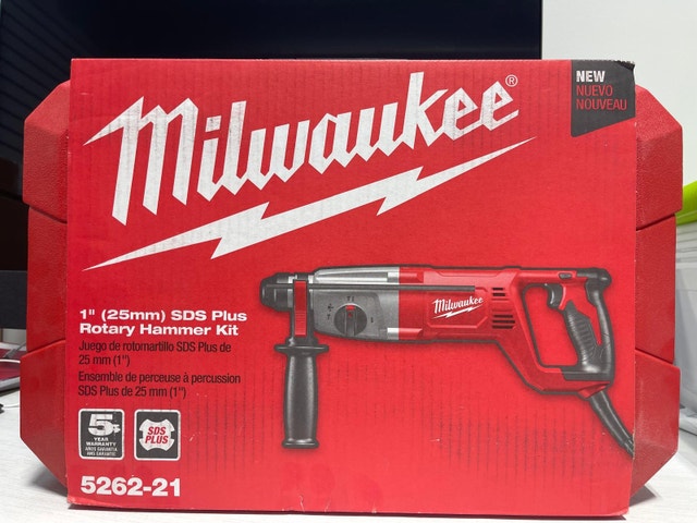 Milwaukee 5262-21 7/8-Inch SDS Plus Rotary Hammer