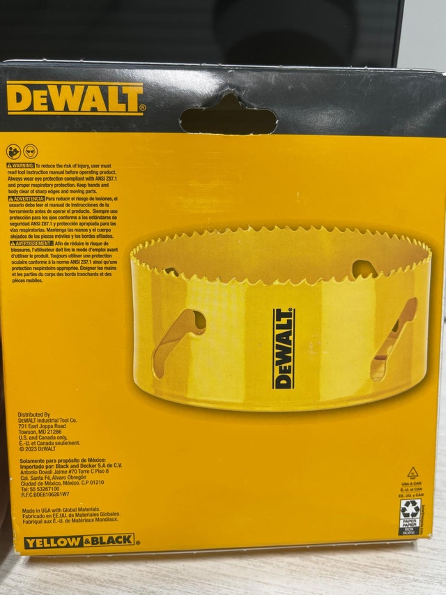 DEWALT DAH180080 5" (127MM) Bi-Metal Hole Saw - photo 2