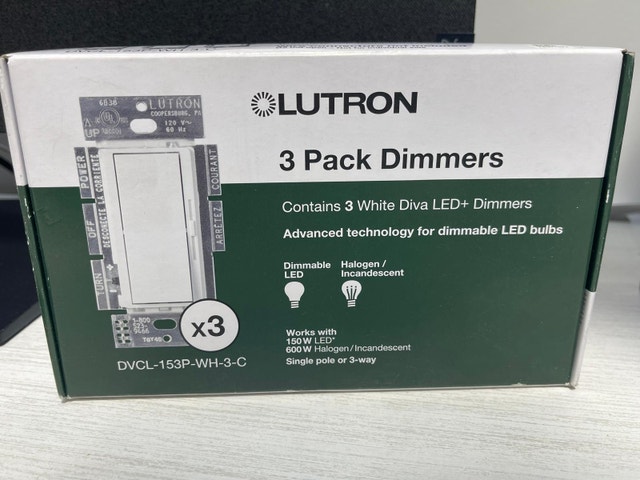 Lutron Diva LED+ Dimmer Switch (3-Pack)