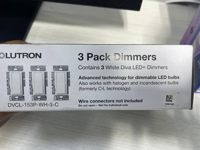 Lutron Diva LED+ Dimmer Switch (3-Pack) - photo 2