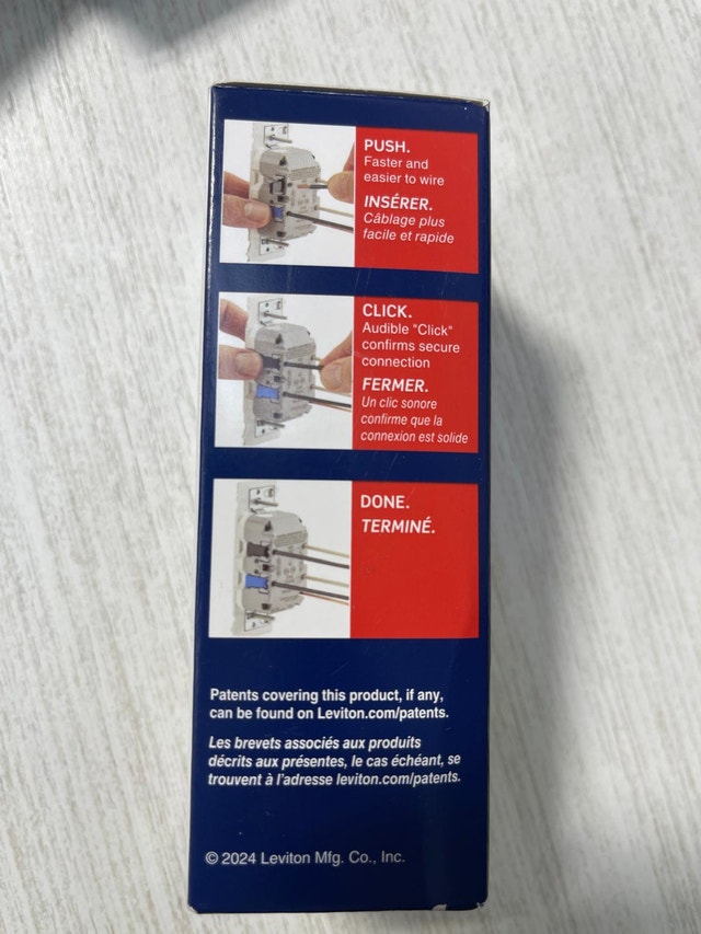 Leviton Lever Edge GFCI Receptacle Weather Resistant 15A 125V - photo 2