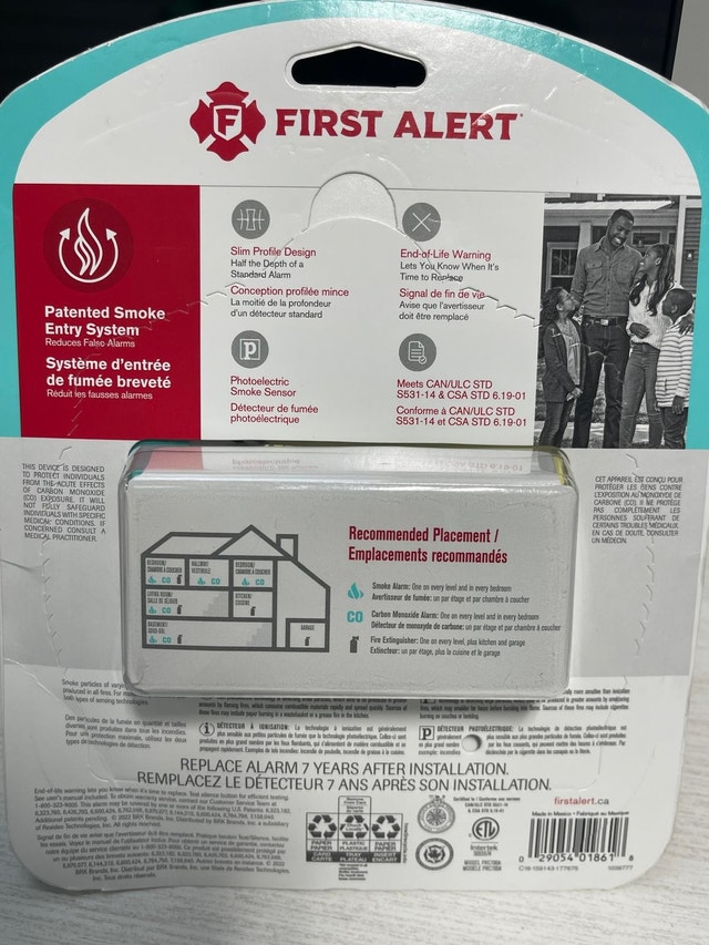 First Alert Slim Design Smoke & CO Alarm - photo 2