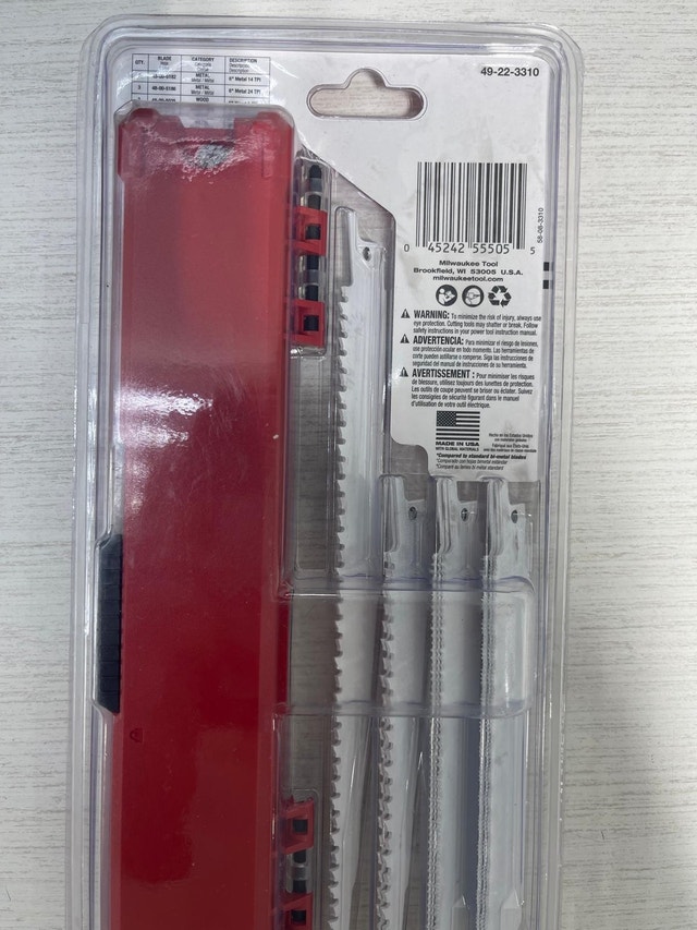 Milwaukee SAWZALL Wood & Metal Reciprocating Saw Blade Set - photo 2