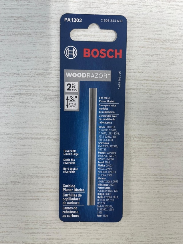 3-1/4 in. Tungsten Carbide Planer Blades (2-Pack)