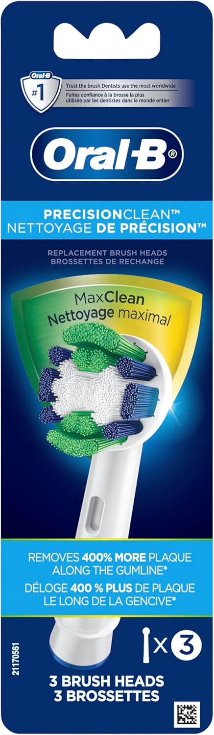 Oral-B Precision Clean Electric Toothbrush Replacement Brush Hea