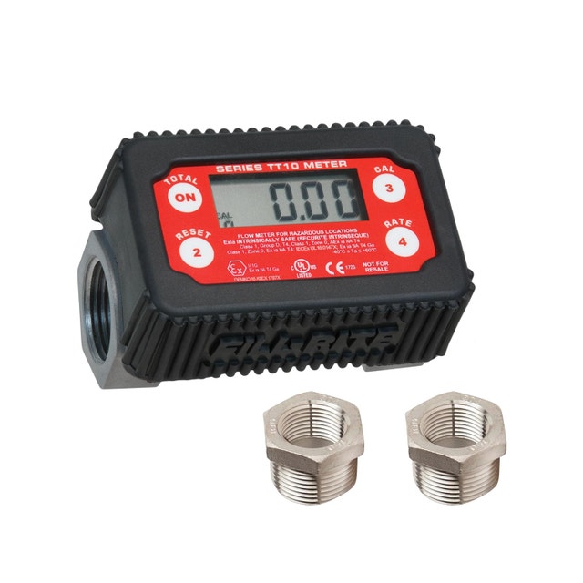 Digital In-line Turbine Meter, Aluminum, Fuel Transfer Meter - photo 4