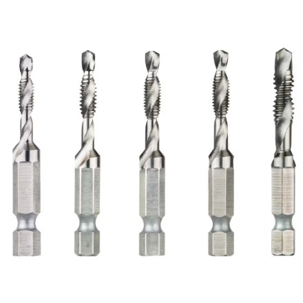 DEWALT 5Pc Drill Tap Set