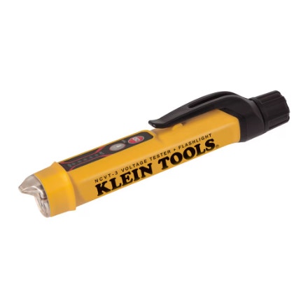 Klein Tools Dual Range Voltage Tester w/ Flashlight