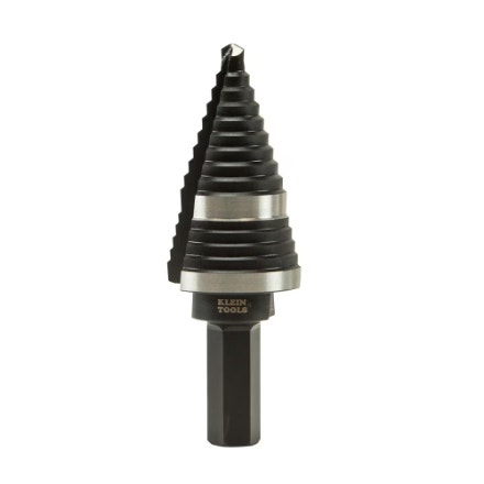 Klein Tools Step Drill Bit 11 Double-Fluted