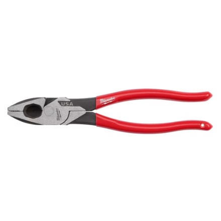 Milwaukee Tool 9-Inch Lineman's Dipped Grip Pliers (USA)