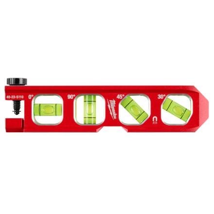 Milwaukee Tool 6.5" Pipe Lock Billet Torpedo Level