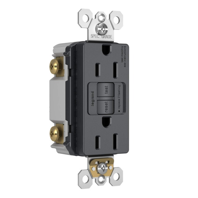 Legrand 1597TRGCC4 Radiant GFCI Receptacle
