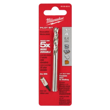 Milwaukee Tool 1/4 in. X 3-1/2 in. Pilot Drill Bit For Hole Saw - photo 2