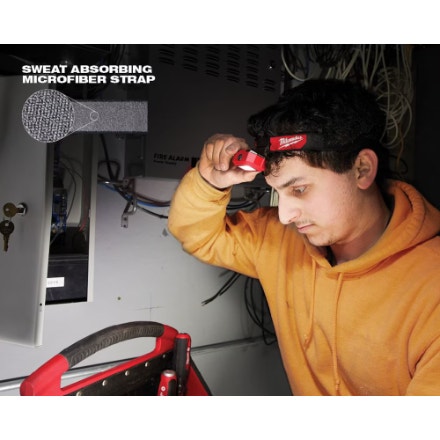 Milwaukee Tool 350-Lumen TRUEVIEW LED Headlamp - photo 2