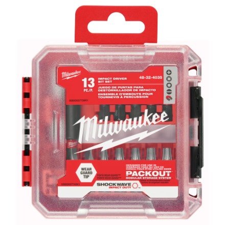 Milwaukee Tool SHOCKWAVE Impact Duty Driver Bit Set (13-Piece) - photo 2