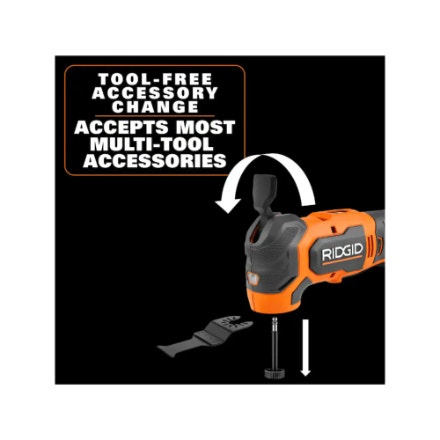 RIDGID 18V Brushless Cordless Multi-Tool (Tool Only) - photo 2