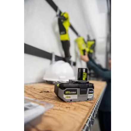 RYOBI 18V ONE+ HIGH PERFORMANCE Lithium-Ion 4.0 Ah Battery - photo 3