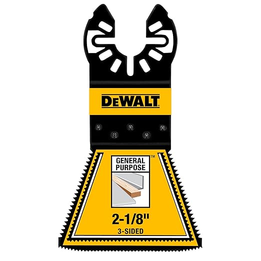 DEWALT 2-1/8" 3-Sided General Purpose Oscillating Blade (DWA4283