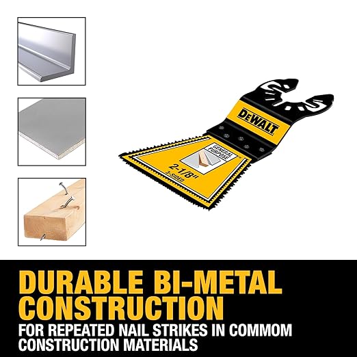 DEWALT 2-1/8" 3-Sided General Purpose Oscillating Blade (DWA4283 - photo 3