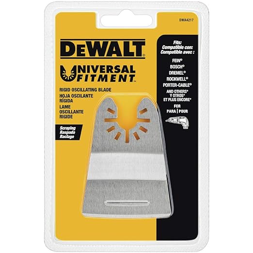 DEWALT Dwa4217 Oscillating Rigid Scraper Blade